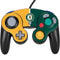 MLB Oakland Athletics Split Nintendo GameCube Controller Skin