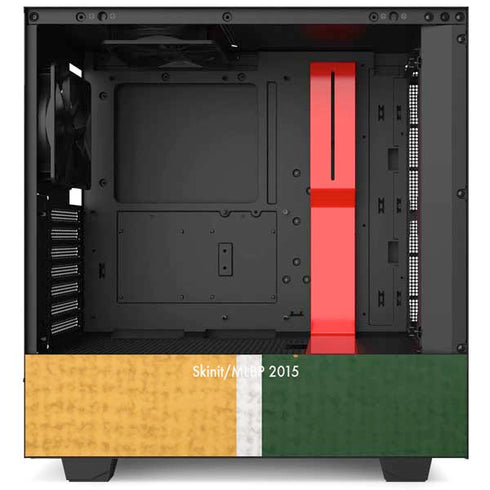 MLB Oakland Athletics Split NZXT H510 Compact ATX Mid-Tower Case Skin