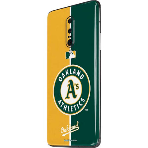 MLB Oakland Athletics Split OnePlus 7 Pro Skin