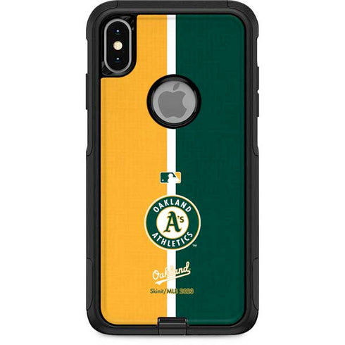 MLB Oakland Athletics Split Otterbox Commuter iPhone Skin