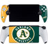 MLB Oakland Athletics Split PlayStation Portal Remote Player Skin