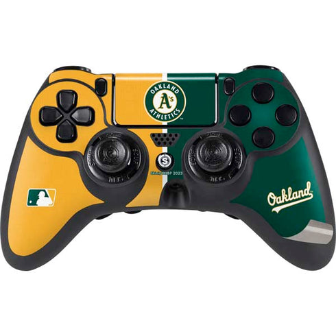 MLB Oakland Athletics Split PS4/PC SCUF Impact Controller Skin