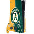 MLB Oakland Athletics Split PS5 Slim Disk Bundle Skin