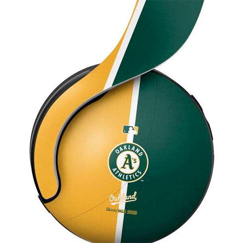 MLB Oakland Athletics Split PULSE 3D Wireless Headset for PS5 Skin