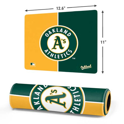 MLB Oakland Athletics Split Gaming Mouse Pad