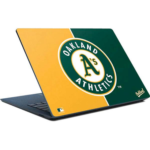 MLB Oakland Athletics Split Surface Laptop Skin