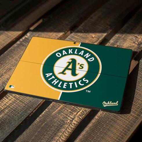 MLB Oakland Athletics Split Surface Pro 6 Skin