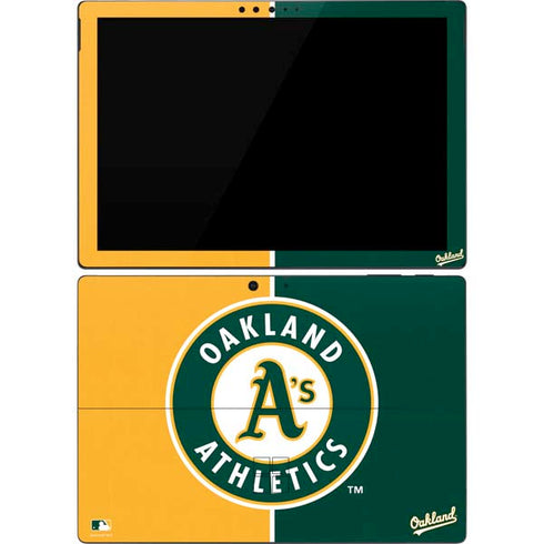 MLB Oakland Athletics Split Surface Pro 7 Skin