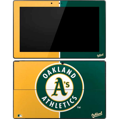 MLB Oakland Athletics Split Surface Pro Tablet Skin