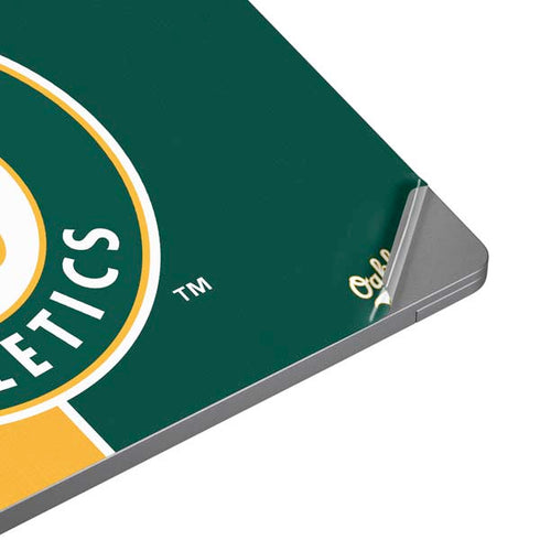 MLB Oakland Athletics Split Universal Laptop 13in (10.6 x 7.6in) Skin