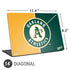 MLB Oakland Athletics Split Universal Laptop 14in (11.4 x 8.2in) Skin