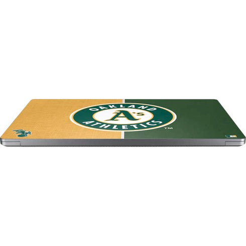 MLB Oakland Athletics Split Universal Laptop 15in (12.2 x 8.8in) Skin