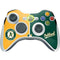 MLB Oakland Athletics Split Xbox 360 Wireless Controller Skin