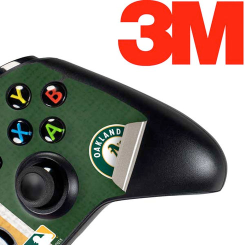 MLB Oakland Athletics Split Xbox One Controller Skin