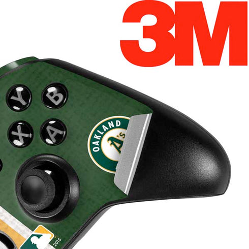 MLB Oakland Athletics Split Xbox One Elite Controller Skin