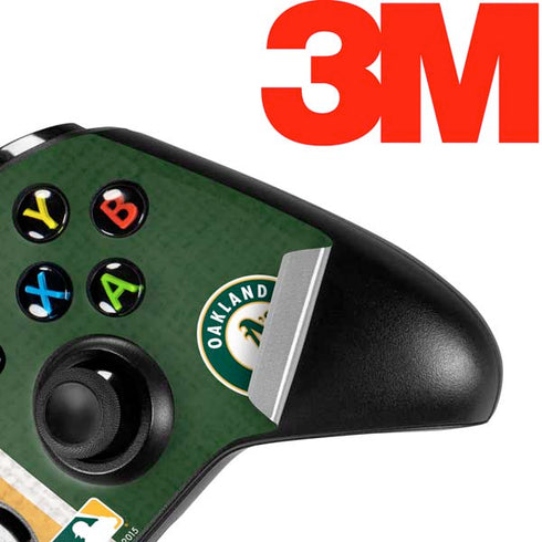MLB Oakland Athletics Split Xbox One S All-Digital Edition Bundle Skin