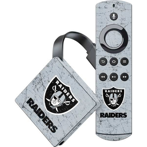 NFL Las Vegas Raiders - Alternate Distressed Amazon Fire TV Skin