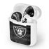 NFL Las Vegas Raiders Black & White Apple AirPods Skin