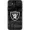 NFL Las Vegas Raiders Black & White iPhone 11 Skin