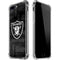 NFL Las Vegas Raiders Black & White iPhone 7/8 Plus Clear Case