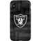 NFL Las Vegas Raiders Black & White iPhone X Pro Case