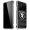 NFL Las Vegas Raiders Black & White iPhone X/XS Clear Case
