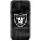 NFL Las Vegas Raiders Black & White iPhone XS Max Skin