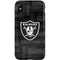 NFL Las Vegas Raiders Black & White iPhone XS Pro Case