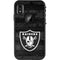 NFL Las Vegas Raiders Black & White LifeProof Fre iPhone Skin