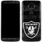 NFL Las Vegas Raiders Black & White Moto E5 Plus Skin