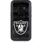 NFL Las Vegas Raiders Black & White Otterbox Defender Galaxy Skin