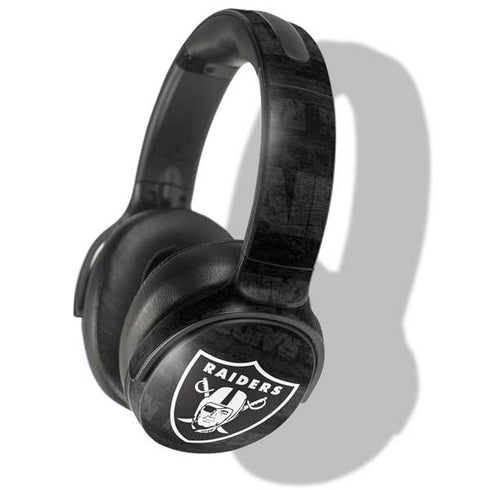 NFL Las Vegas Raiders Black & White Skullcandy Venue Skin