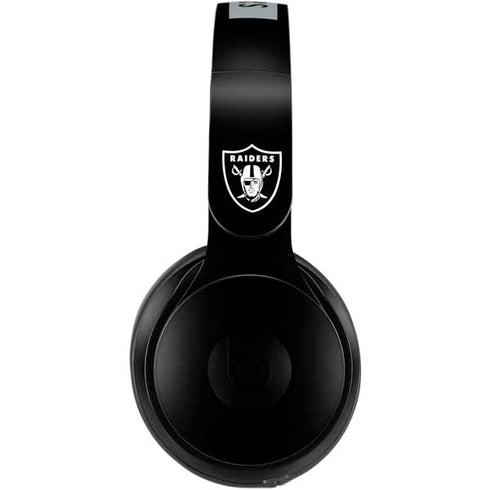 NFL Las Vegas Raiders Black Performance Series Beats Solo Pro Skin