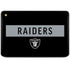 NFL Las Vegas Raiders Black Performance Series HP Chromebook Skin
