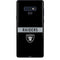 NFL Las Vegas Raiders Black Performance Series Galaxy Note 9 Skin