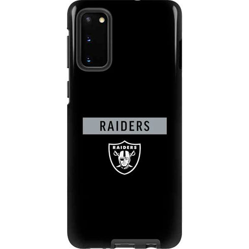 NFL Las Vegas Raiders Black Performance Series Galaxy S20 Pro Case