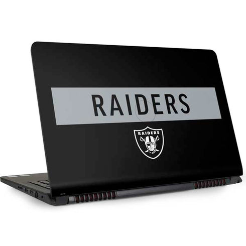NFL Las Vegas Raiders Black Performance Series Dell Inspiron Skin