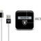 NFL Las Vegas Raiders Black Performance Series iPad Charger (10W USB) Skin