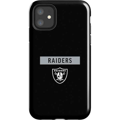 NFL Las Vegas Raiders Black Performance Series iPhone 11 Impact Case