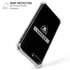 NFL Las Vegas Raiders Black Performance Series iPhone 7/8 Plus Clear Case