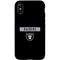 NFL Las Vegas Raiders Black Performance Series iPhone X Pro Case