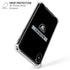 NFL Las Vegas Raiders Black Performance Series iPhone X/XS Clear Case
