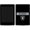 NFL Las Vegas Raiders Black Performance Series Amazon Kindle Skin
