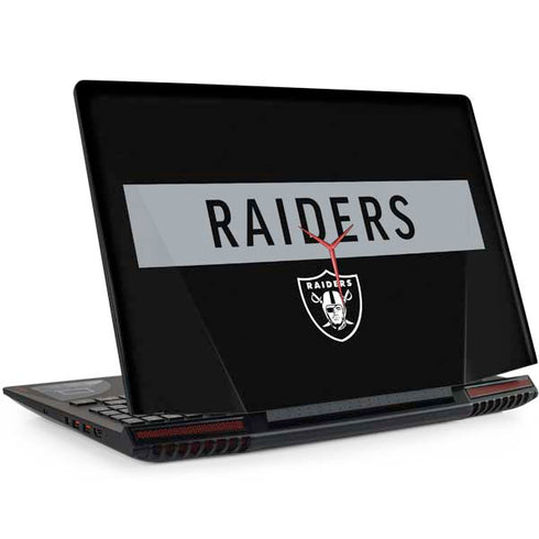 NFL Las Vegas Raiders Black Performance Series Legion Y720 Skin