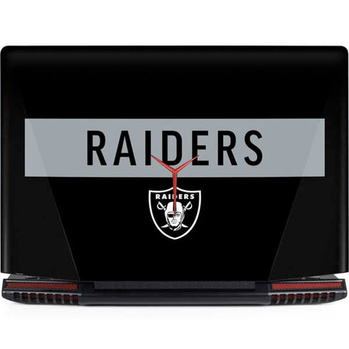 NFL Las Vegas Raiders Black Performance Series Legion Y720 Skin