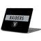 NFL Las Vegas Raiders Black Performance Series Apple MacBook Pro 13-inch Skin