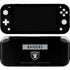 NFL Las Vegas Raiders Black Performance Series Nintendo Switch Lite Skin