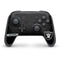 NFL Las Vegas Raiders Black Performance Series Nintendo Switch Pro Controller Skin