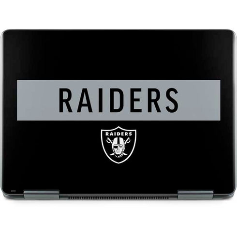 NFL Las Vegas Raiders Black Performance Series Notebook 9 Pro 13in (2017) Skin
