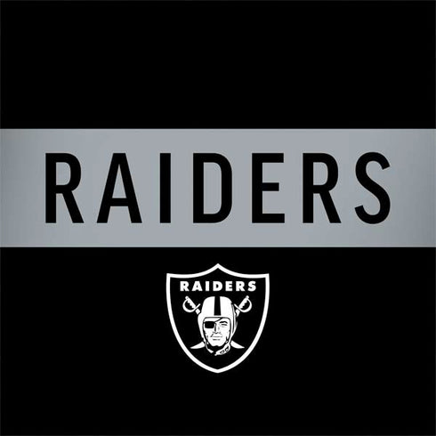 NFL Las Vegas Raiders Black Performance Series Notebook 9 Pro 13in (2017) Skin